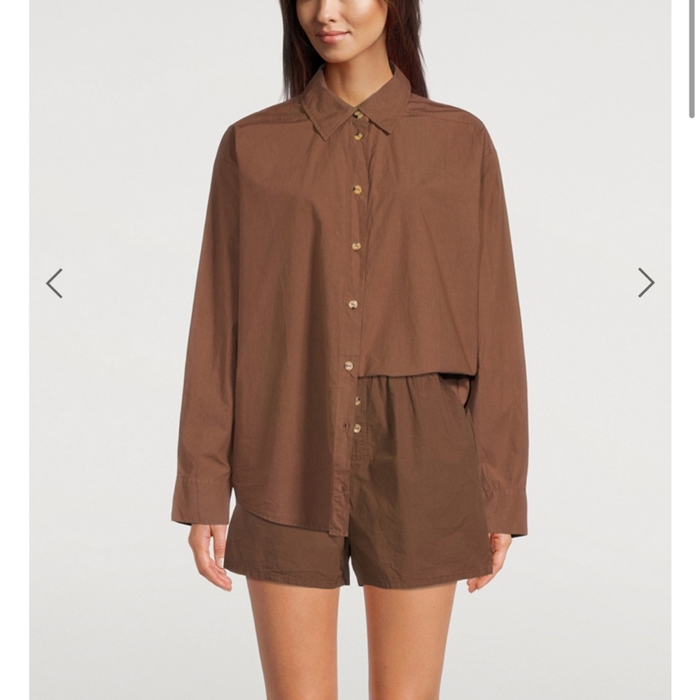 DONNI Cotton Poplin Shirt - Picture 4 of 8